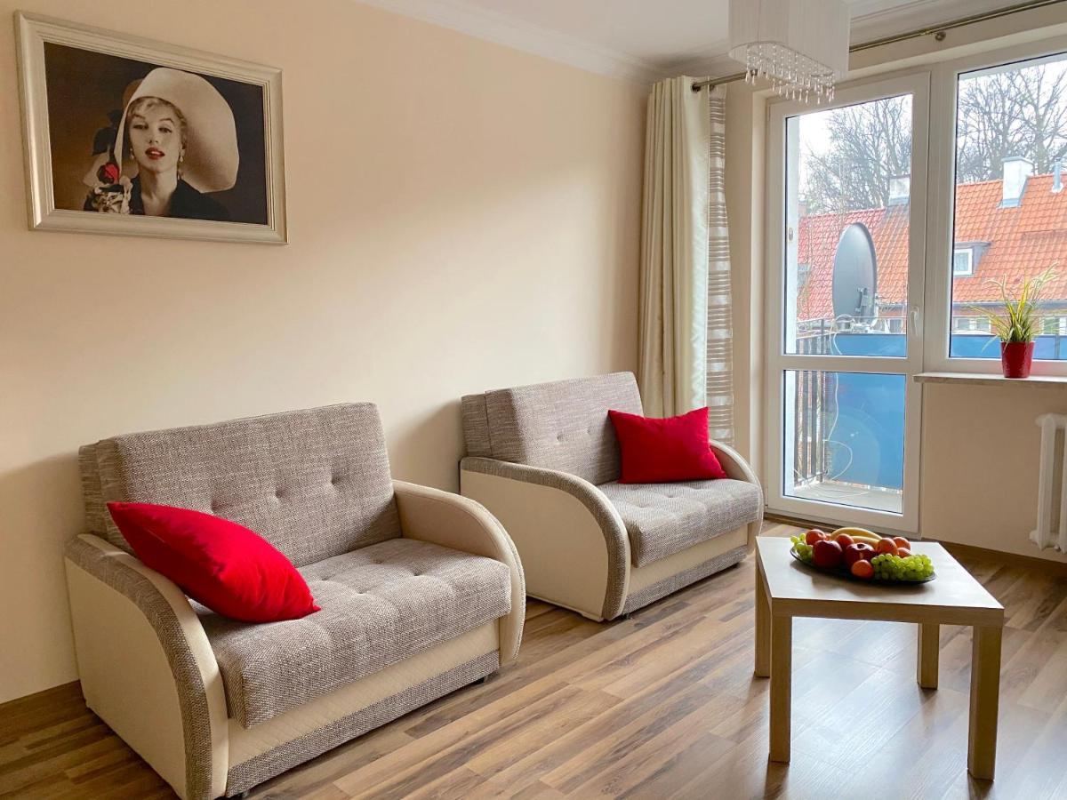 Swish Apartment -10 Min To Old Town Gdansk,Pkp & Shopping Mall Eksteriør billede