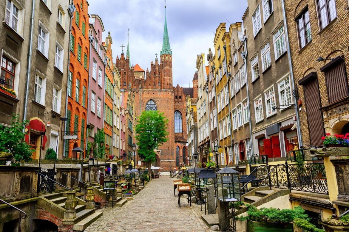 Swish Apartment -10 Min To Old Town Gdansk,Pkp & Shopping Mall Eksteriør billede